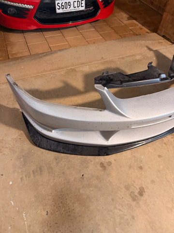 Evo 8 Carbonetics Varis-Style Front Bumper + Carbon Lip image 3