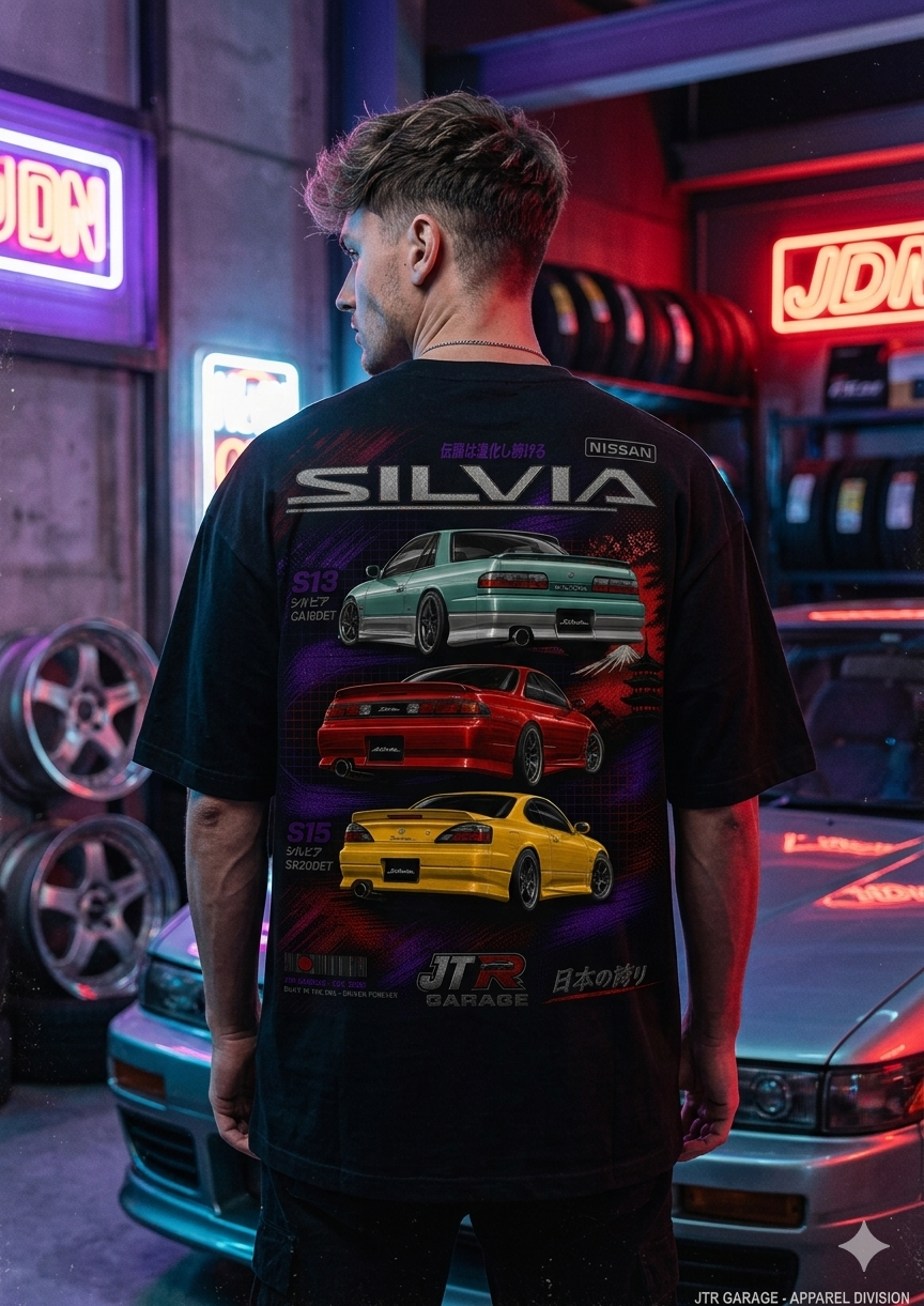 JTR Garage – S Chassis Vintage Tee